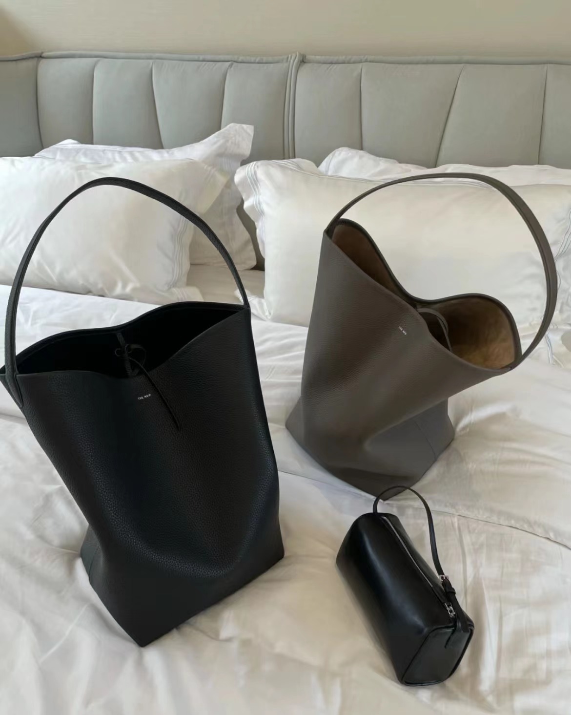 Tote Bag Beach - Tas Kulit Sapi Musim Gugur Musim
