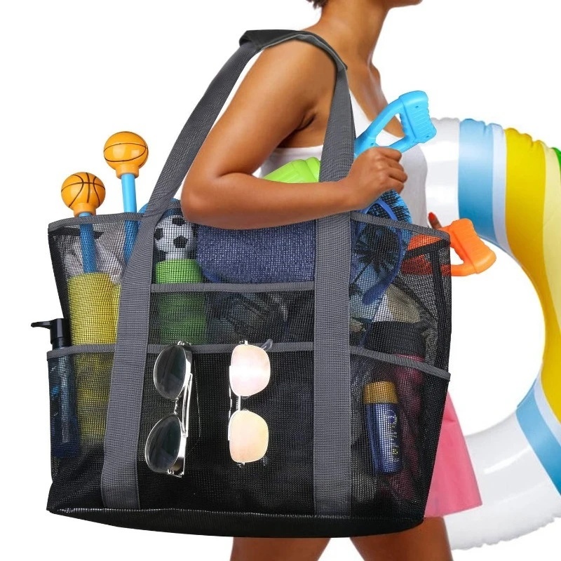 Tote Bag Beach - Tas Pantai Jala Kapasitas Besar 2026,