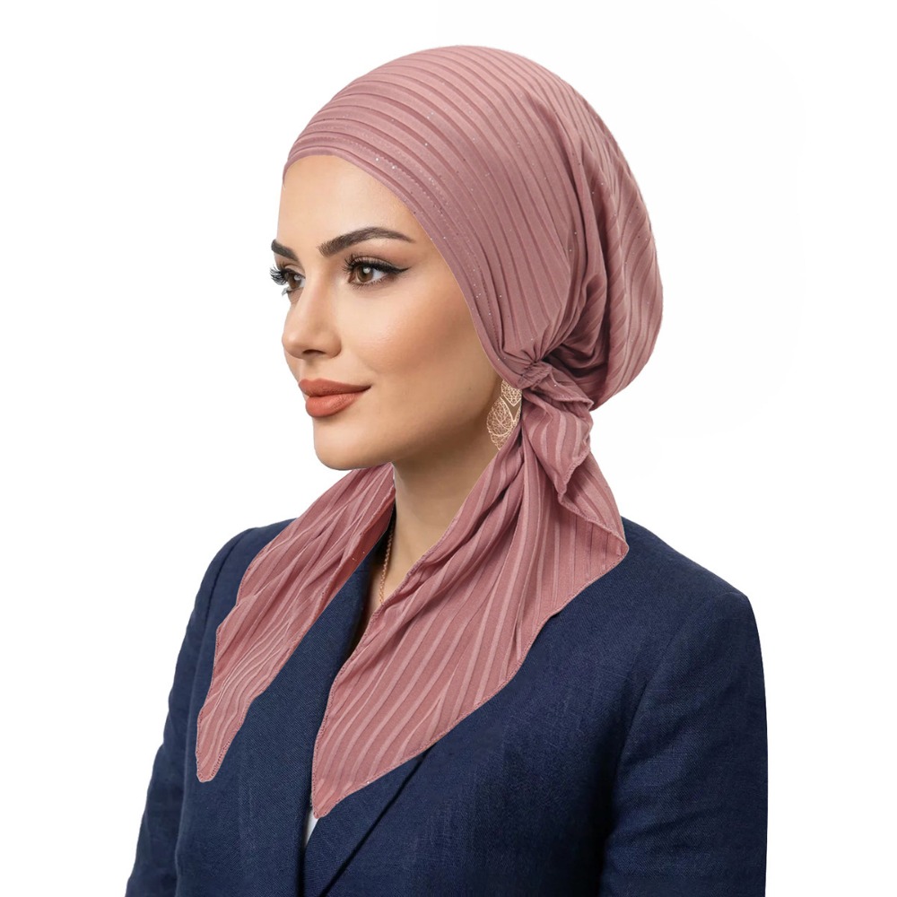 Headband Summer Knit - Turban Rajut Halus Bahan Stretch Trendy,