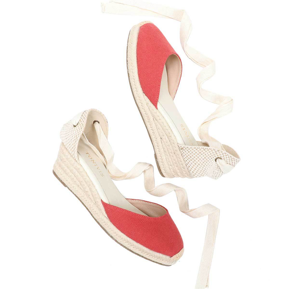 Wedge Espadrille Women - Sandal Espadrilles Wanita Model Tali, Nyaman