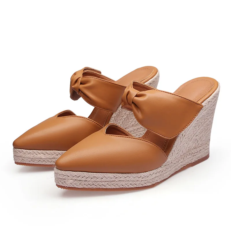 Wedge Espadrille Women - Sandal Wanita Hak Tinggi Espadrille Wedge