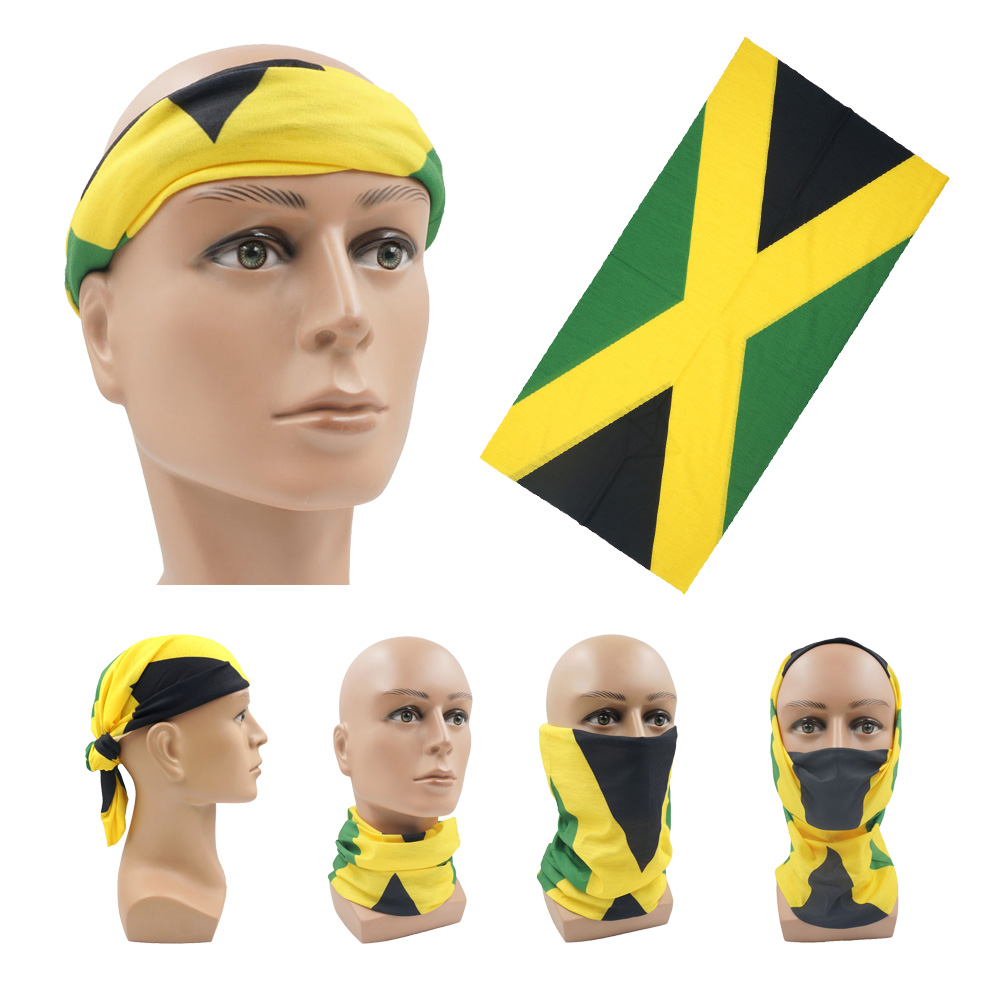 Headband Summer Knit - Masker wajah lari bernapas syal bendera