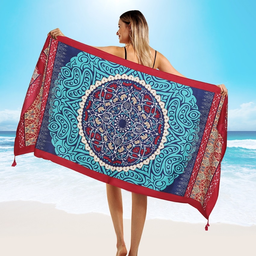Cover Up Kaftan - 2018 Baru 90X180Cm Katun Twill Daoble