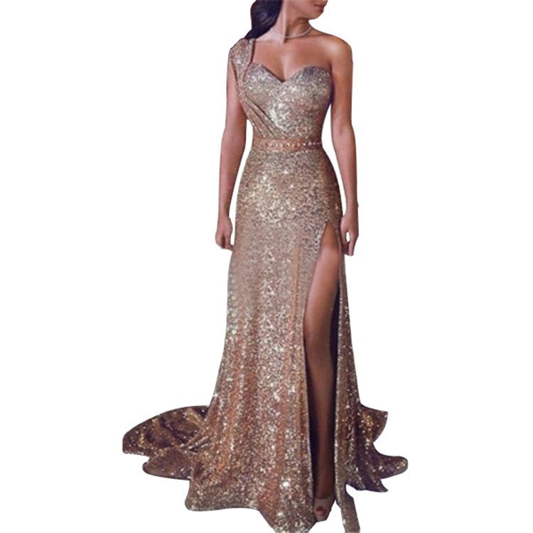 Maxi Dress Halter - Gaun Prom Elegan, Gaun Maxi Halter