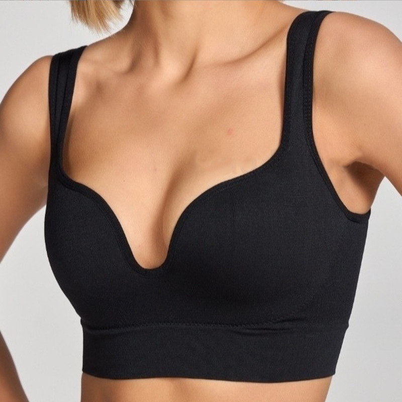 Bralette Triangle Set - Rompi olahraga 3D Bra Yoga wanita,