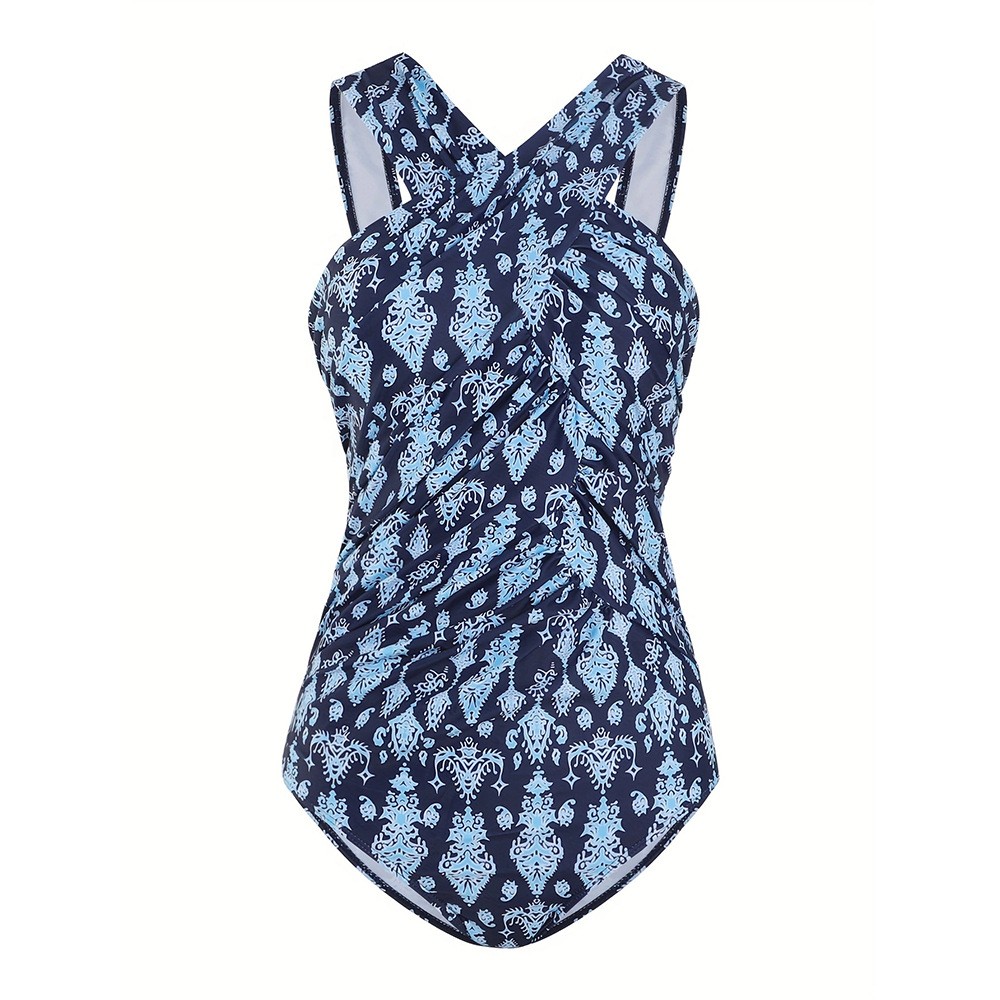 Baju Renang Wanita Ukuran Besa - Swimsuit Bikini Ruched ulasan dan harga