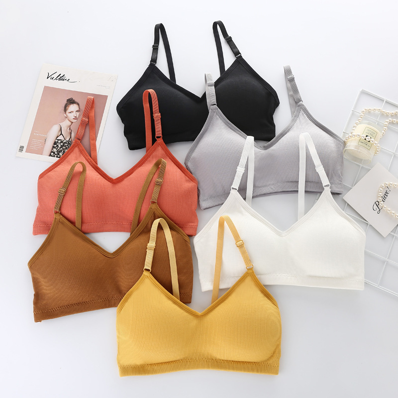 Bra Tanpa Kawat Musim Panas Wa - Bralette Triangle Set ulasan dan harga