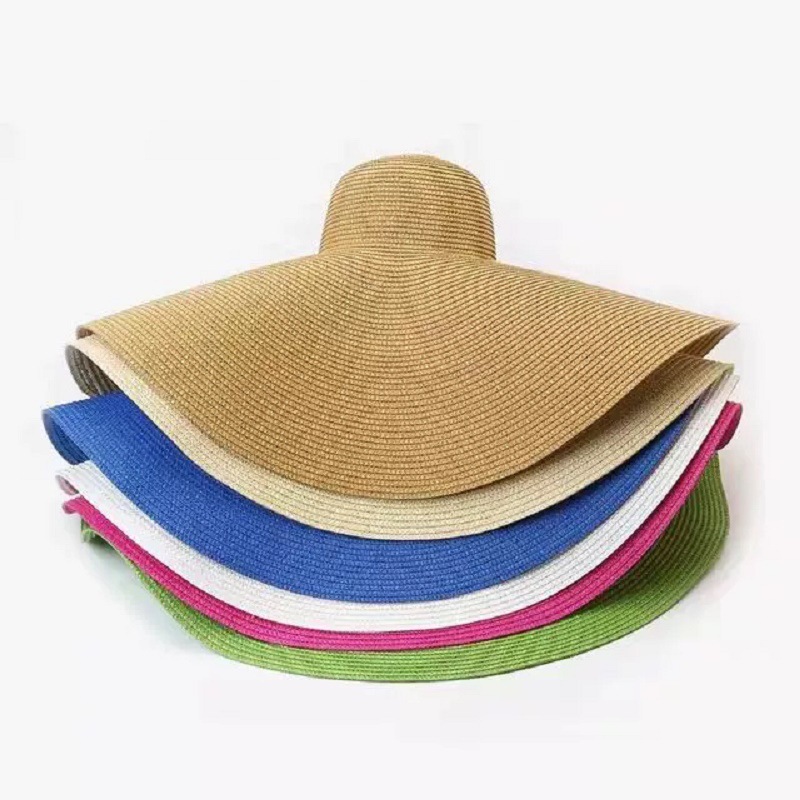 Topi Jerami Pantai Ukuran Besa - Hat Floppy Wide ulasan dan harga