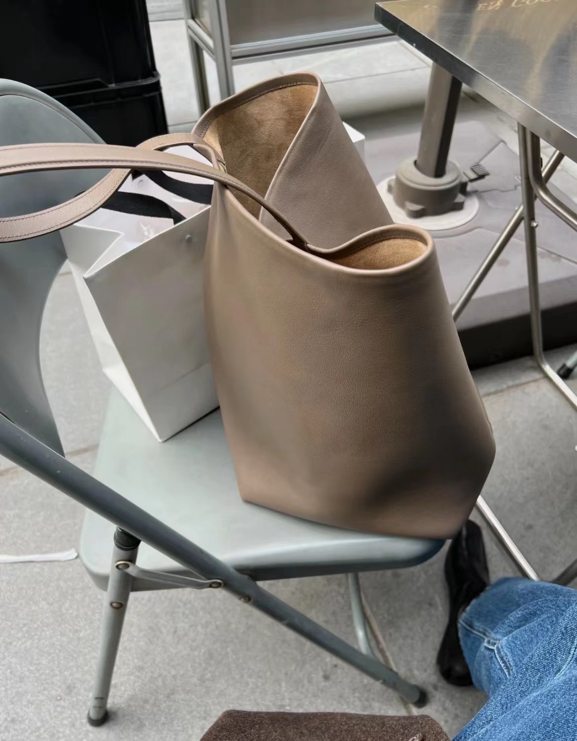 Tas Kulit Sapi Musim Gugur Mus - Tote Bag Beach ulasan dan harga