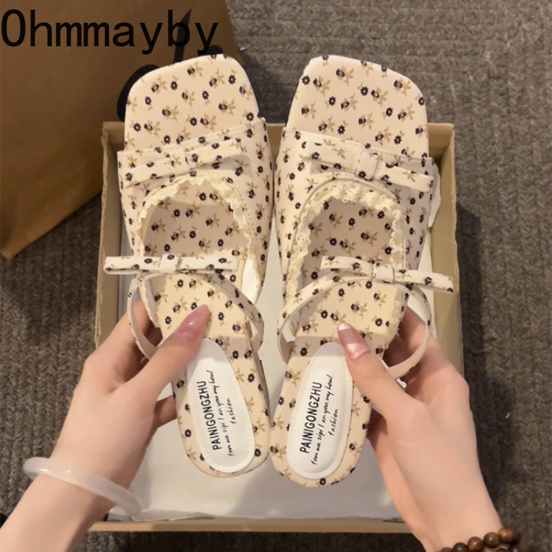 Sandal Wanita Musim Panas 2026 - Romper Floral Print ulasan dan harga