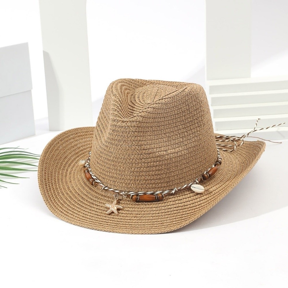 Topi Koboi Serat Akrilik Gaya  - Hat Floppy Wide ulasan dan harga