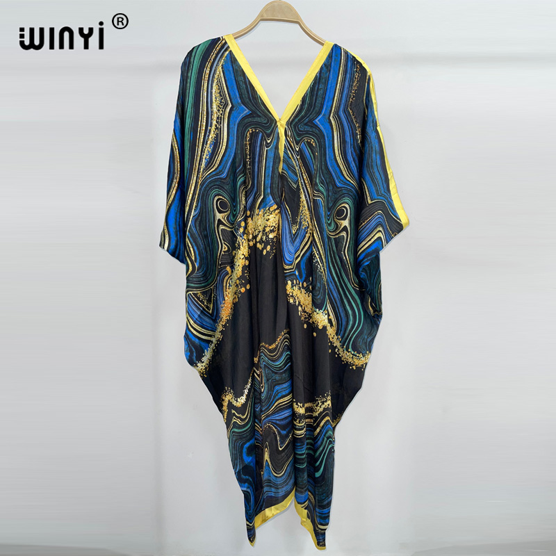 WINYI 2023 Baru Gaun Pantai Wa - Cover Up Kaftan ulasan dan harga