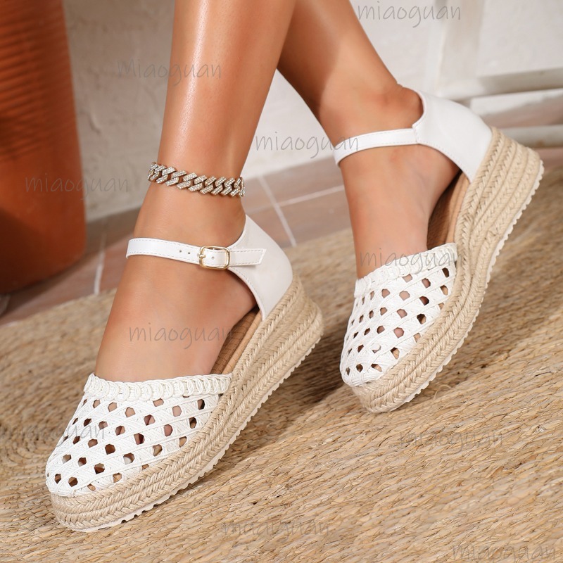 Sandal Espadrille Wanita Boho  - Wedge Espadrille Women ulasan dan harga