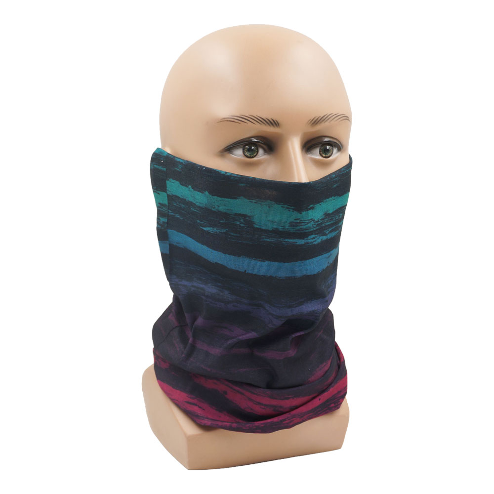 Bandana pola garis ikat leher, - Headband Summer Knit ulasan dan harga