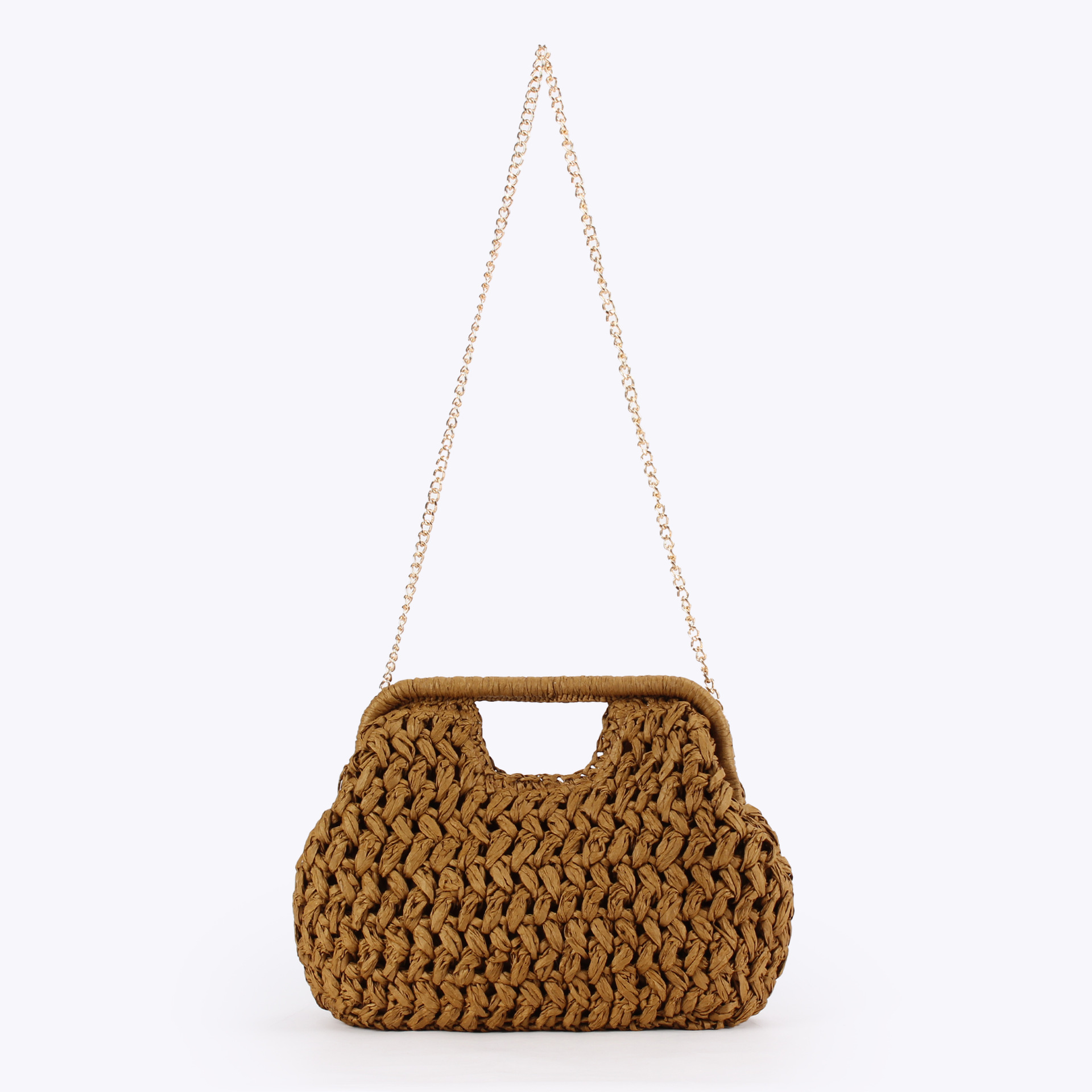 Tas Tangan Rajut Tangan Rantai - Crochet Bag Raffia ulasan dan harga
