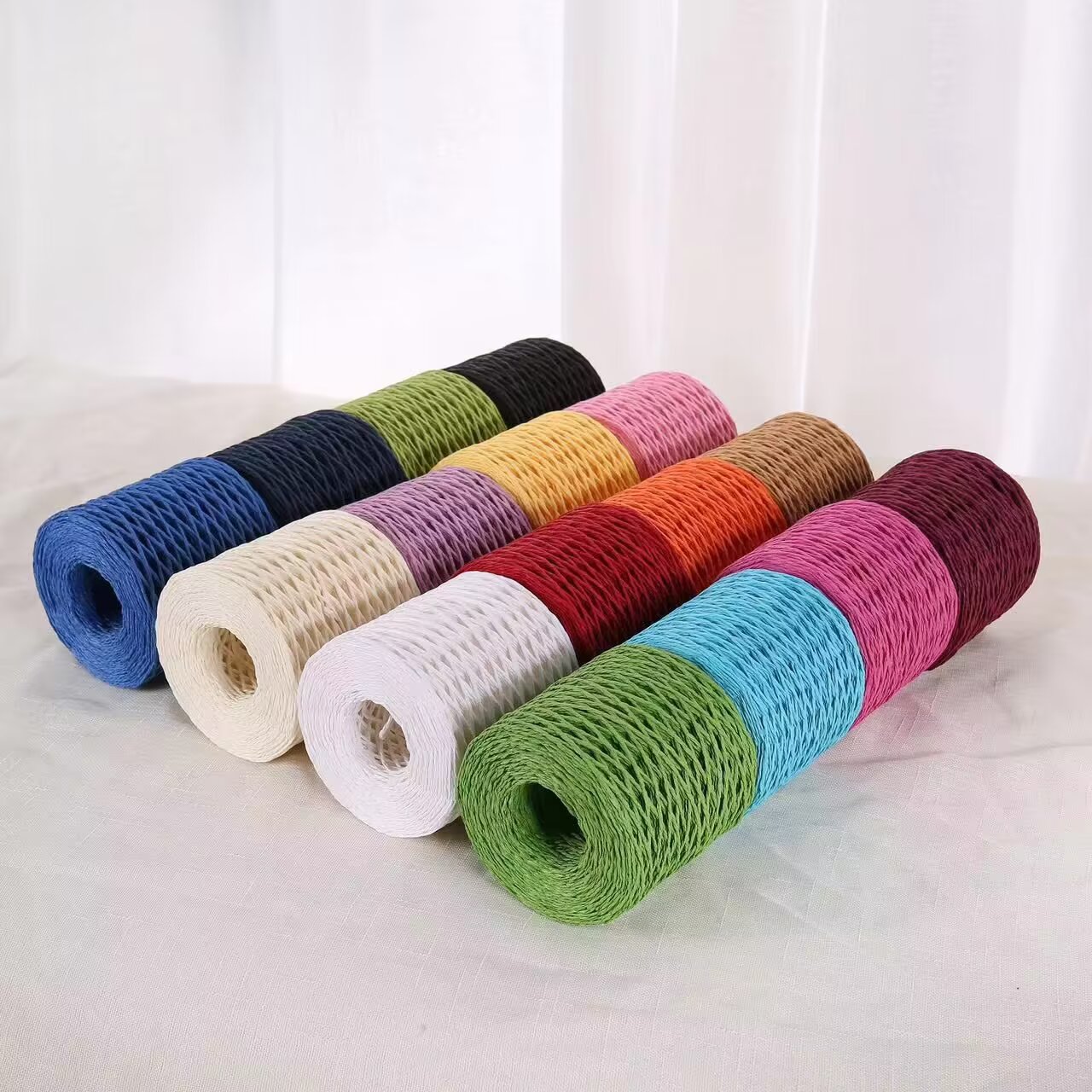 Benang Rafia 190G, Benang Kert - Crochet Bag Raffia ulasan dan harga