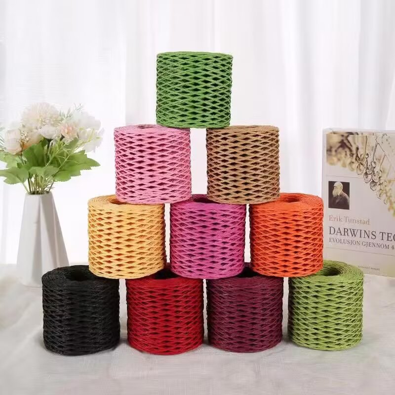 Benang Rafia 190G, Benang Kert - Crochet Bag Raffia ulasan dan harga