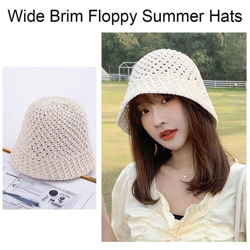 Topi Matahari Wanita Model Leb - Hat Floppy Wide ulasan dan harga