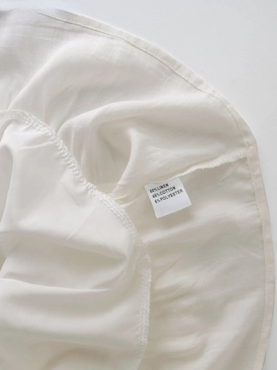 Wolfeel gaun katun Linen wanit - Linen Dress Wrap ulasan dan harga