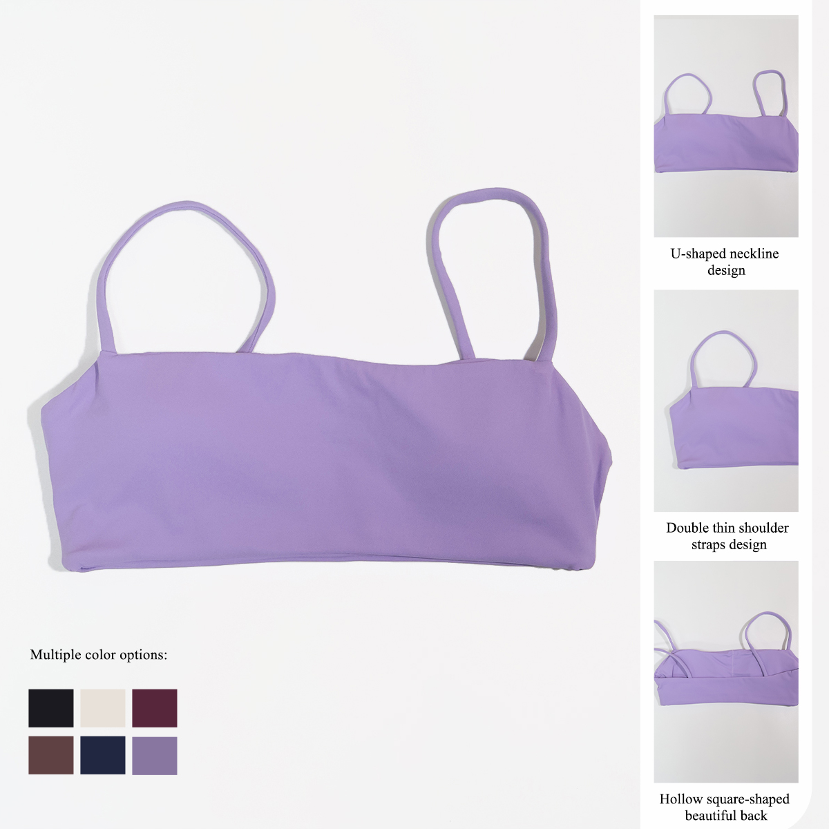 Ctenkevet Bra Yoga Cepat Kerin - Crop Top Crochet ulasan dan harga