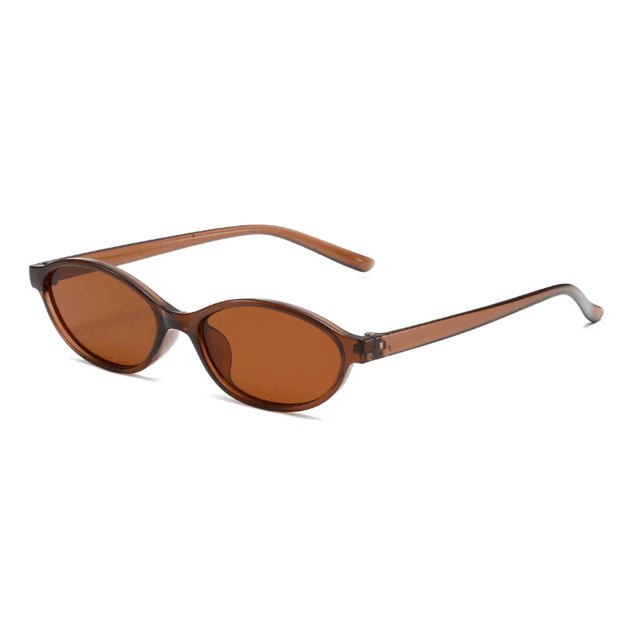 Kacamata Hitam Oval Sederhana  - Sunglasses Cat Eye ulasan dan harga