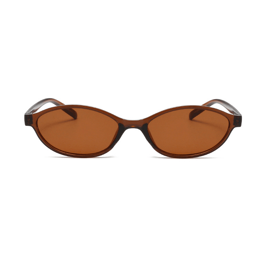 Kacamata Hitam Oval Sederhana  - Sunglasses Cat Eye ulasan dan harga