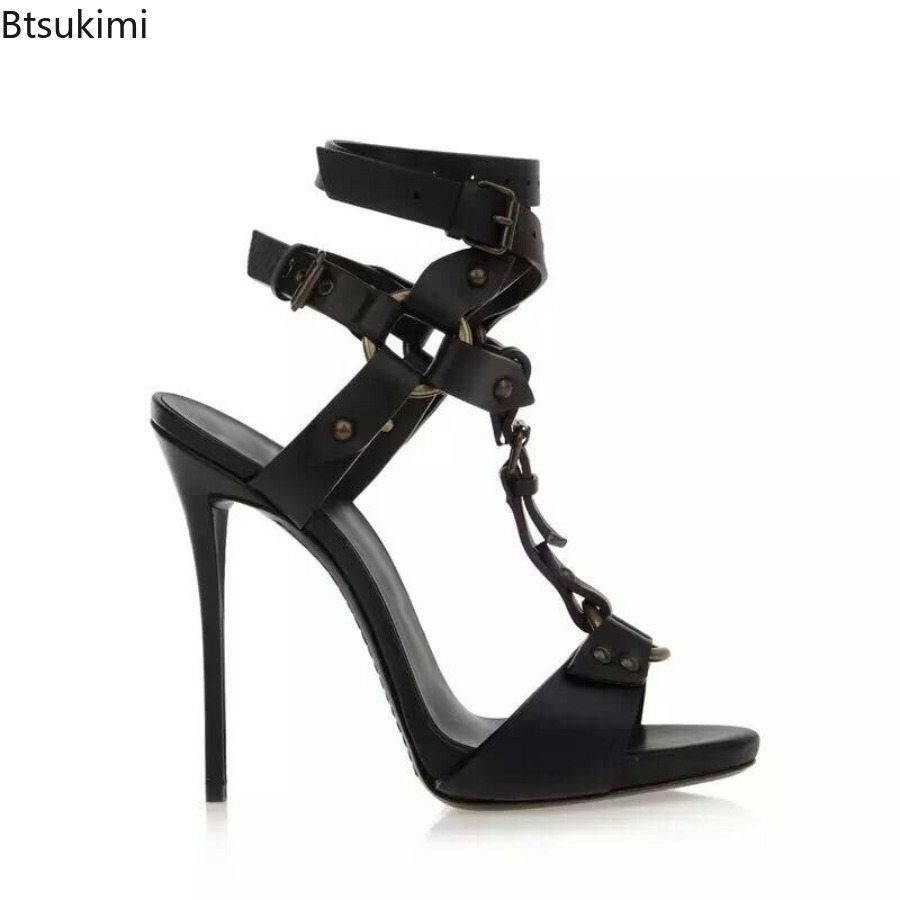Sandal Gladiator Bertali Silan - Sandal Strappy Heeled ulasan dan harga