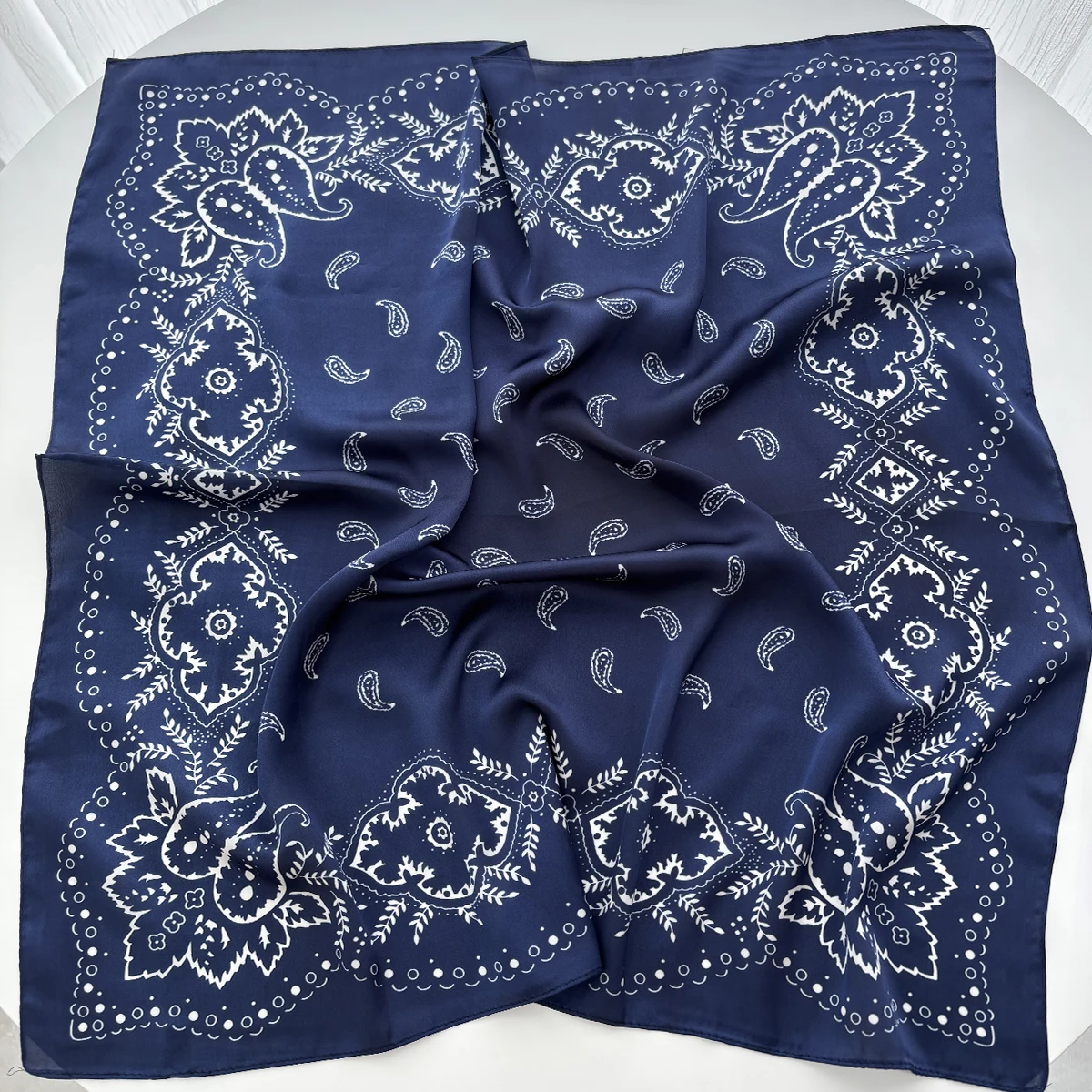 Syal Cetak Fashion Mewah Musim - Headband Summer Knit ulasan dan harga