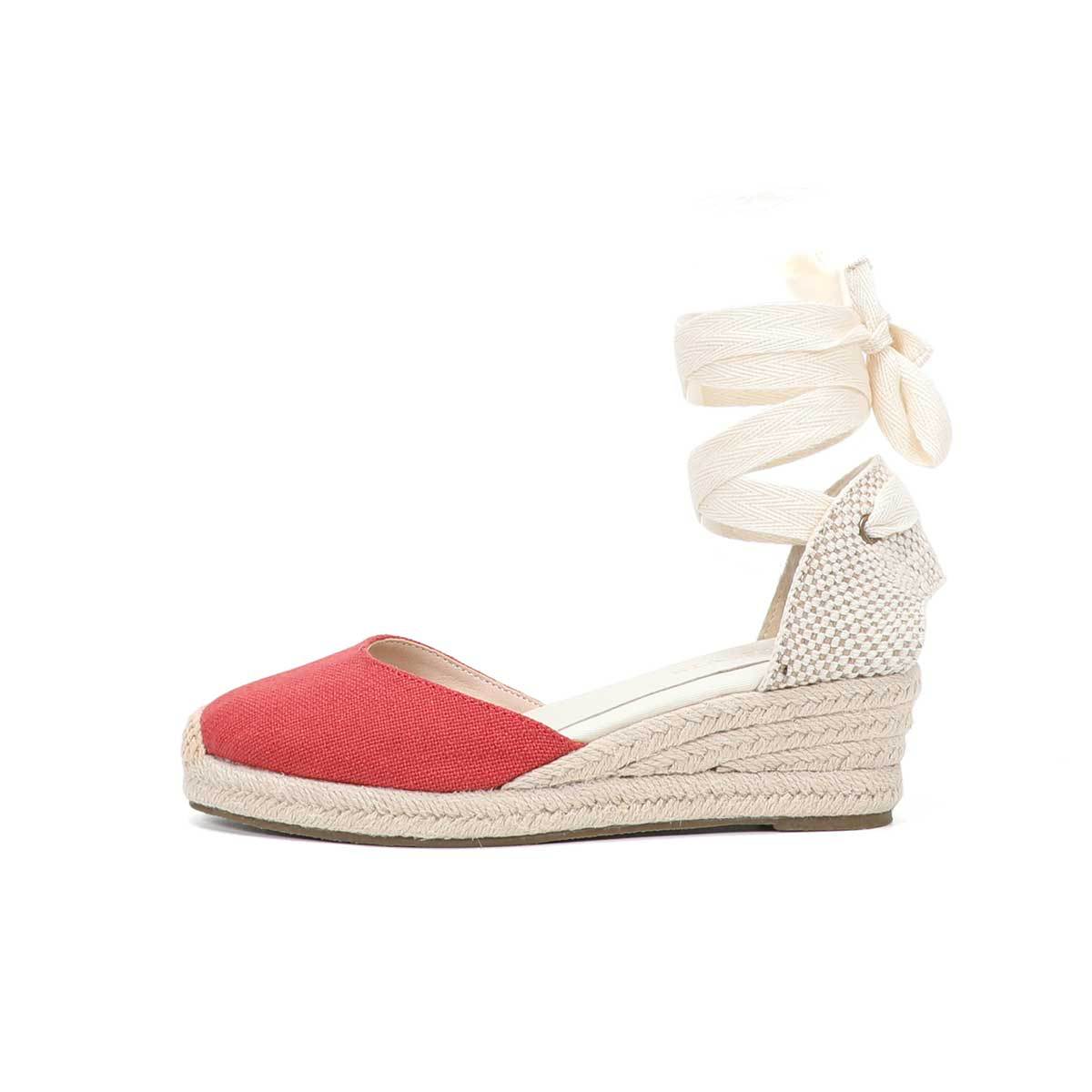 Sandal Espadrilles Wanita Mode - Wedge Espadrille Women ulasan dan harga