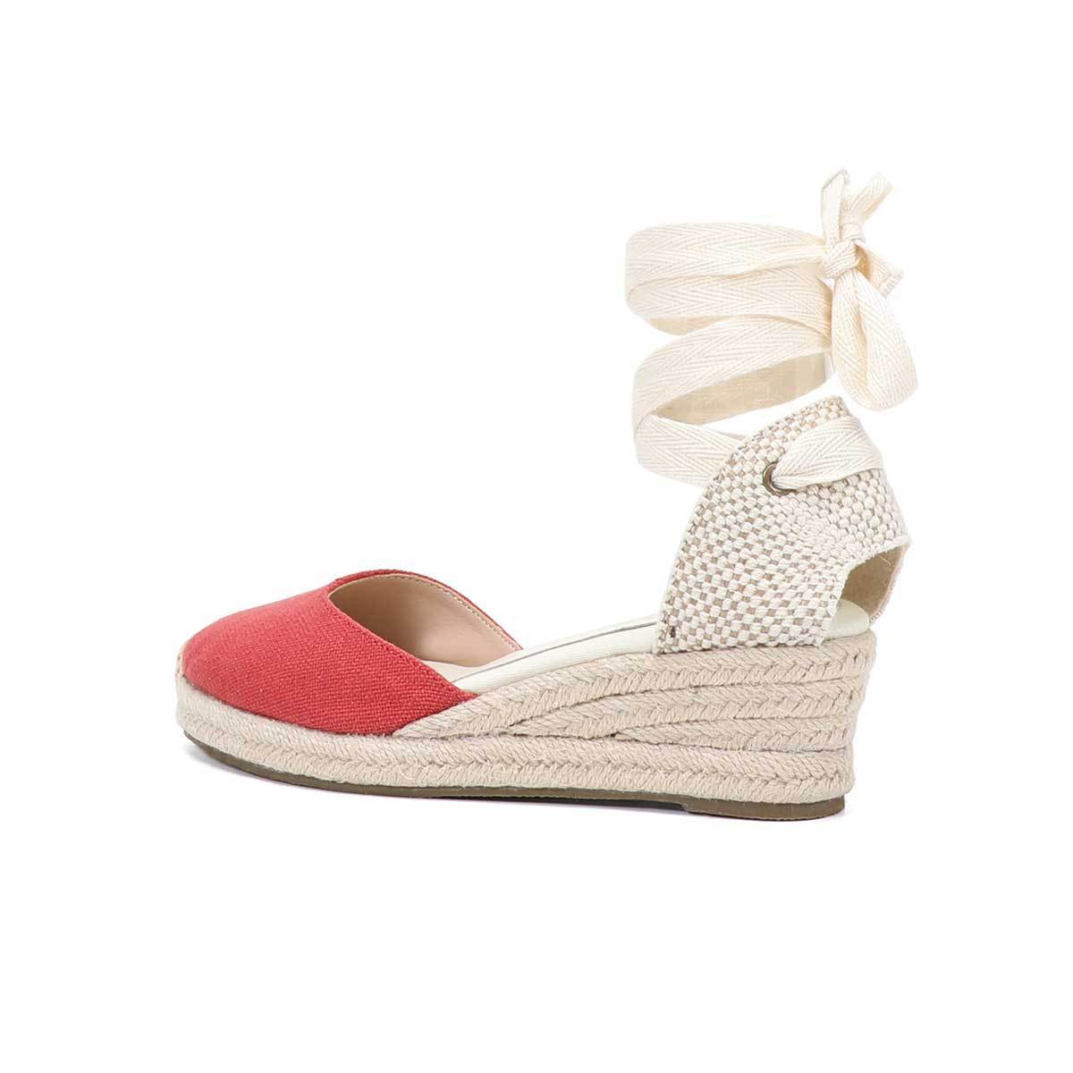 Sandal Espadrilles Wanita Mode - Wedge Espadrille Women ulasan dan harga