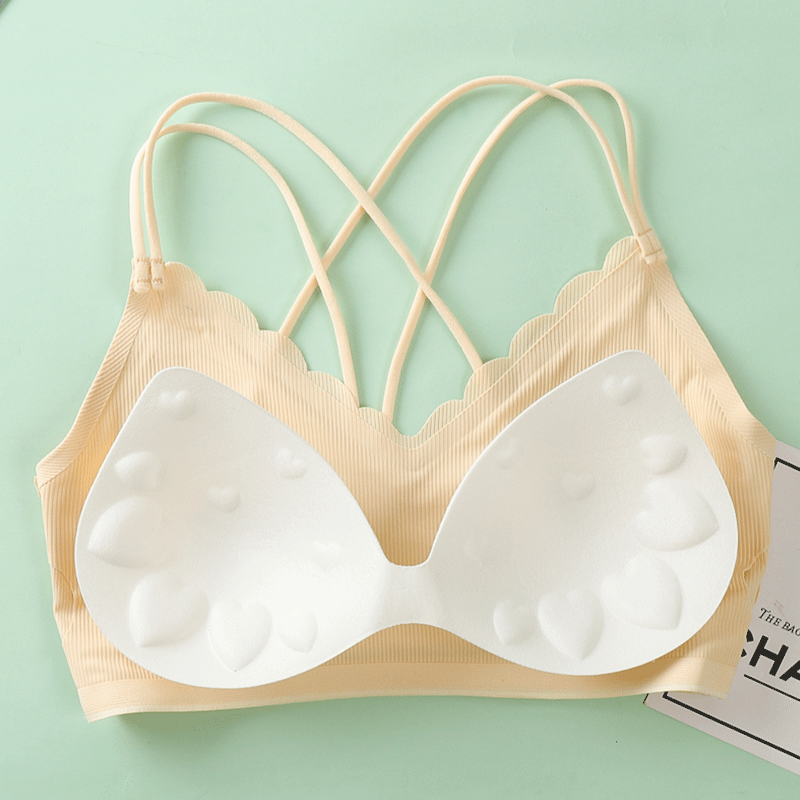 Bra Push Up tanpa tali untuk w - Bralette Triangle Set ulasan dan harga