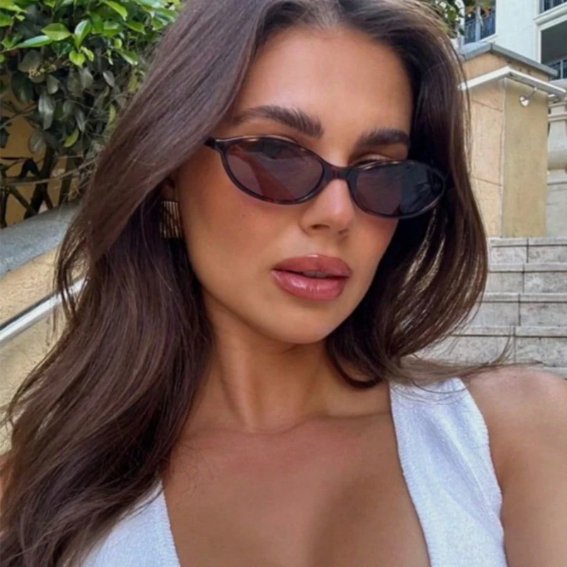 Kacamata Hitam Bingkai Oval Re - Sunglasses Cat Eye ulasan dan harga