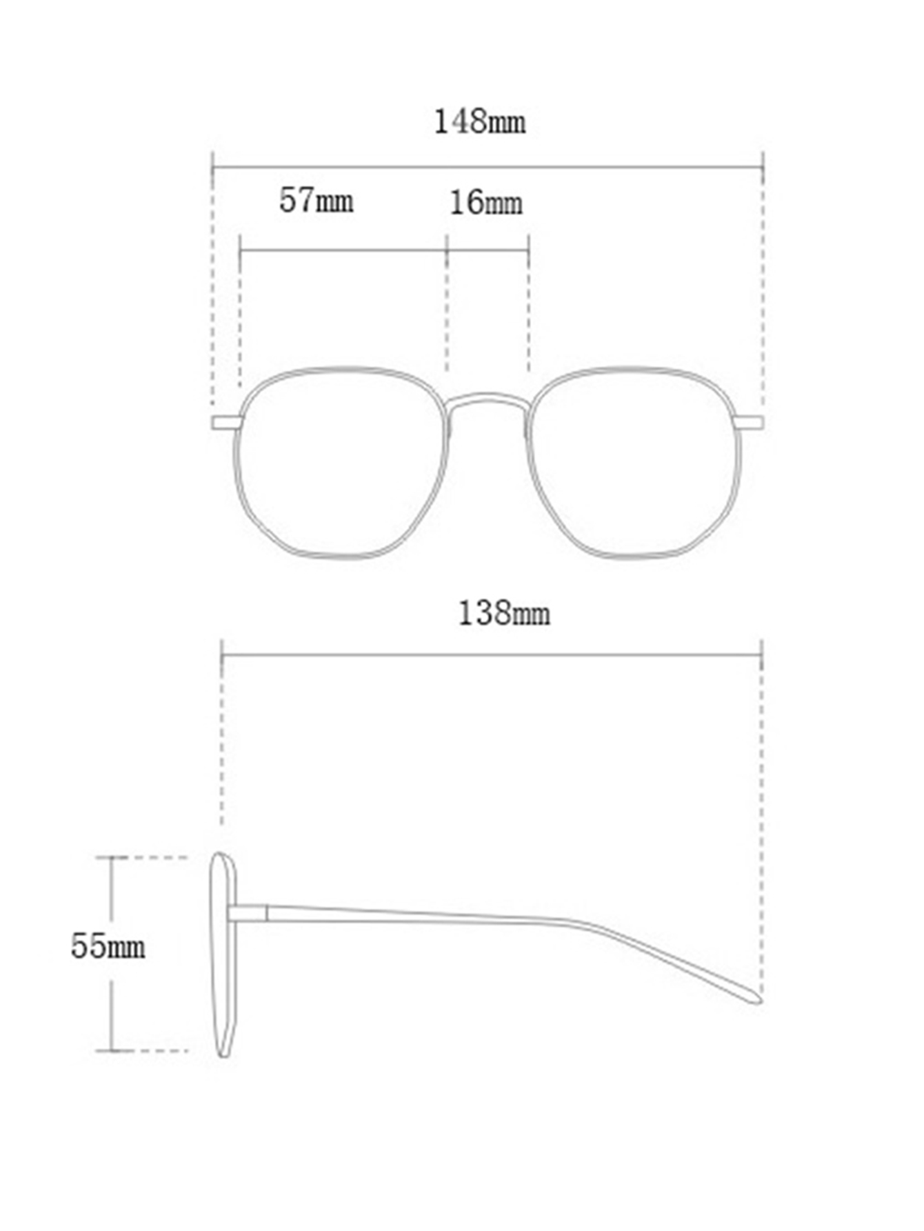 1 Buah Bingkai Kacamata Wanita - Sunglasses Cat Eye ulasan dan harga