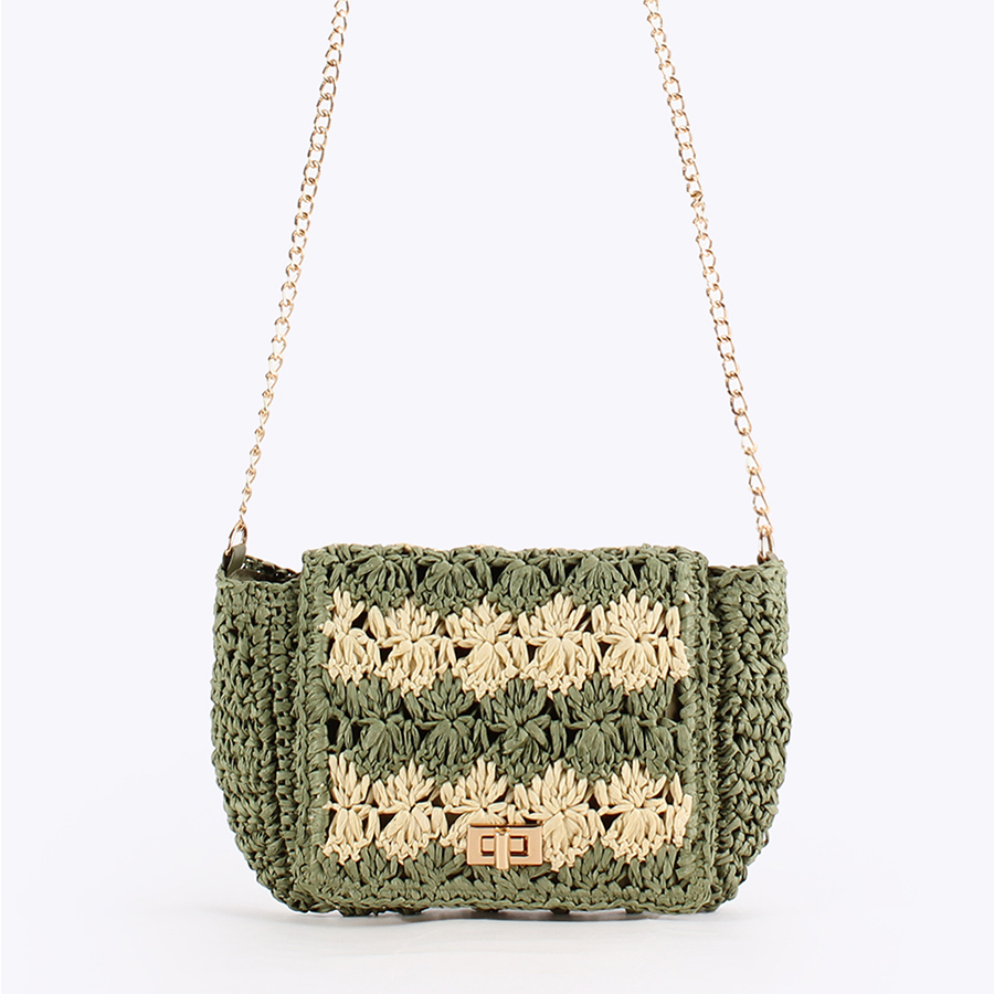Tas Selempang Jerami untuk Wan - Crochet Bag Raffia ulasan dan harga
