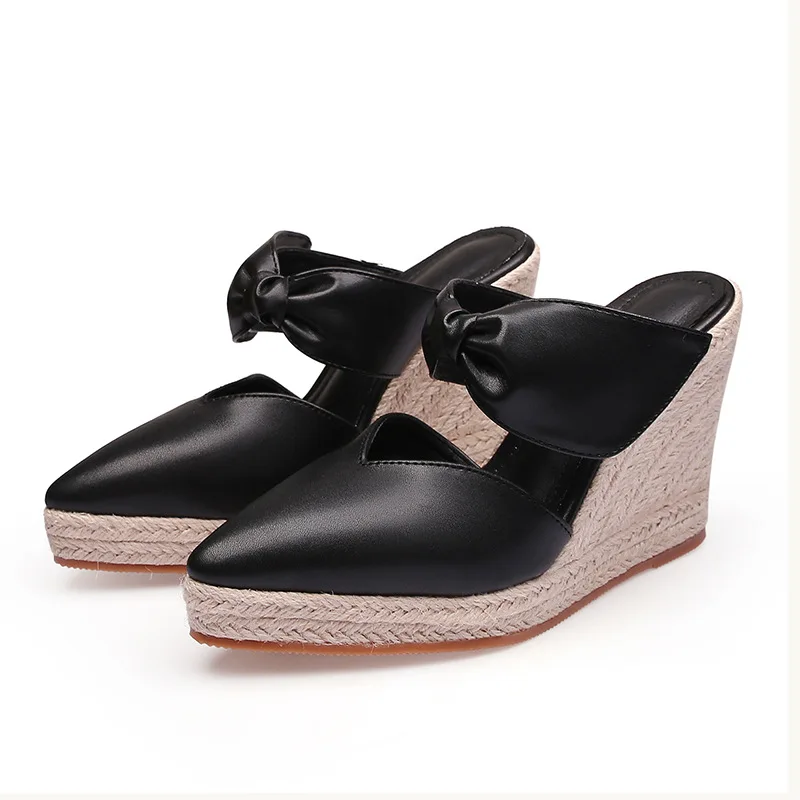 Sandal Wanita Hak Tinggi Espad - Wedge Espadrille Women ulasan dan harga