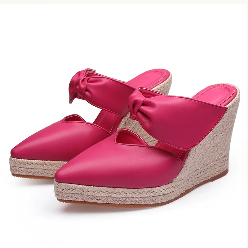 Sandal Wanita Hak Tinggi Espad - Wedge Espadrille Women ulasan dan harga