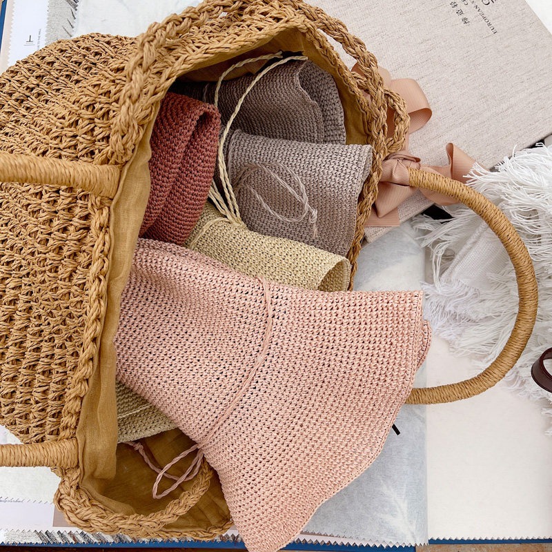 Benang Rafia Kertas Tipis 250g - Crochet Bag Raffia ulasan dan harga