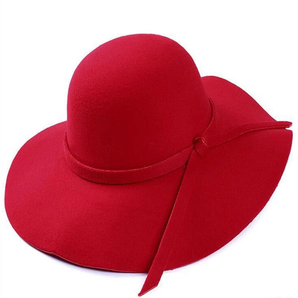 Topi Bucket Gaya Vintage Desai - Hat Floppy Wide ulasan dan harga