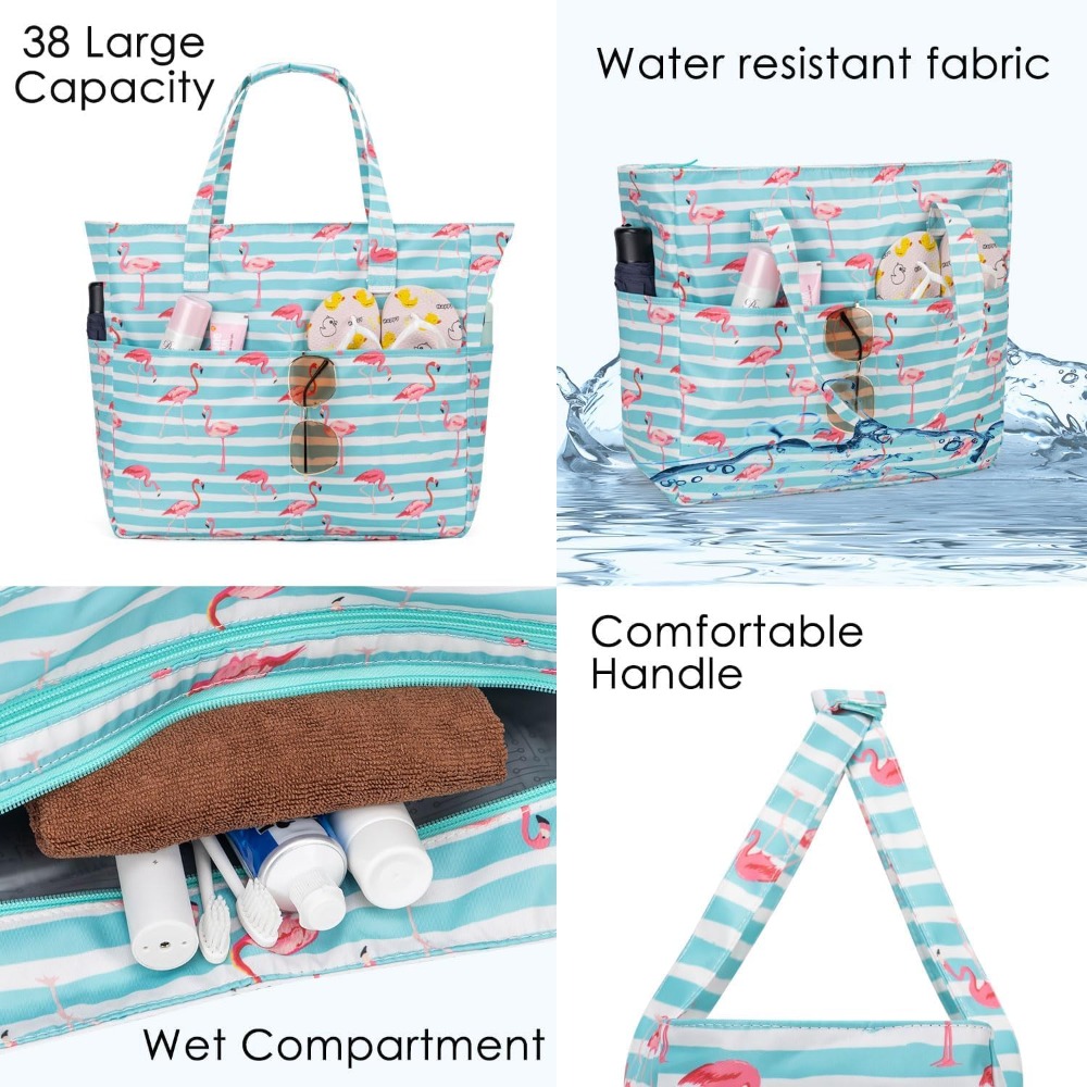 Tas Pantai Wanita Tahan Air da - Tote Bag Beach ulasan dan harga