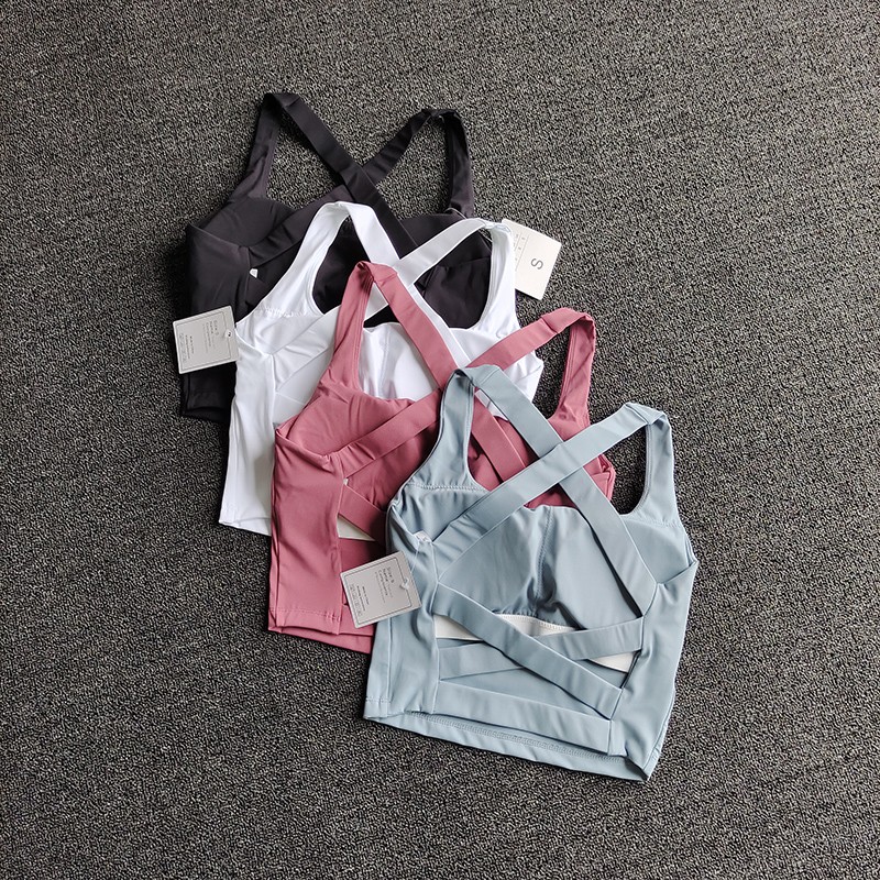 Bra Olahraga Wanita Push Up, B - Bralette Triangle Set ulasan dan harga