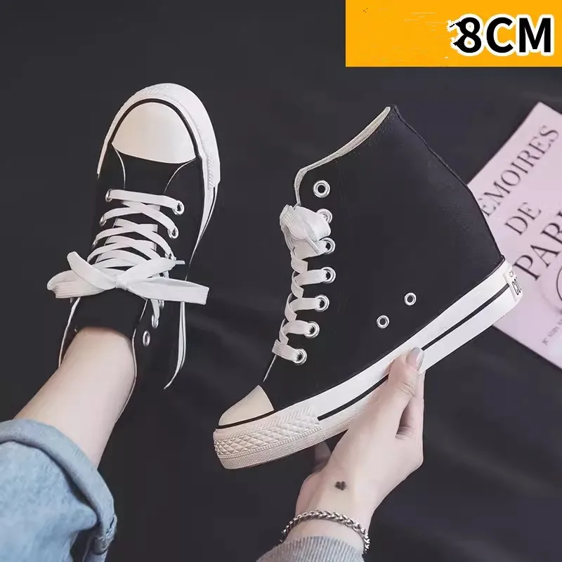 Sepatu Kanvas Platform Tinggi  - Wedge Espadrille Women ulasan dan harga