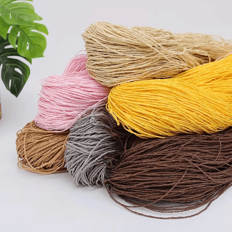 Benang Rafia Katun 200g 2 lapi - Crochet Bag Raffia ulasan dan harga