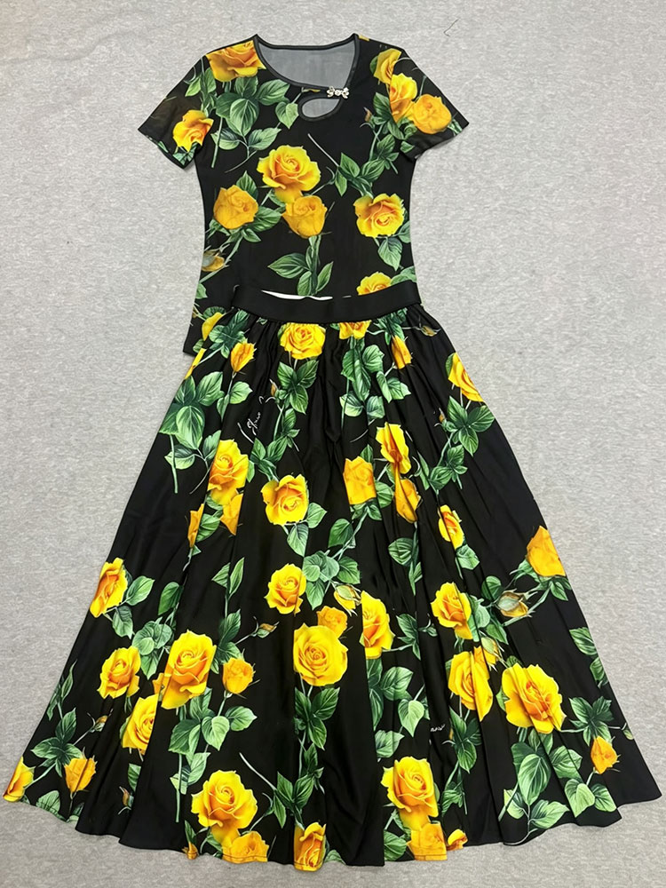 Setelan wanita modis musim pan - Romper Floral Print ulasan dan harga