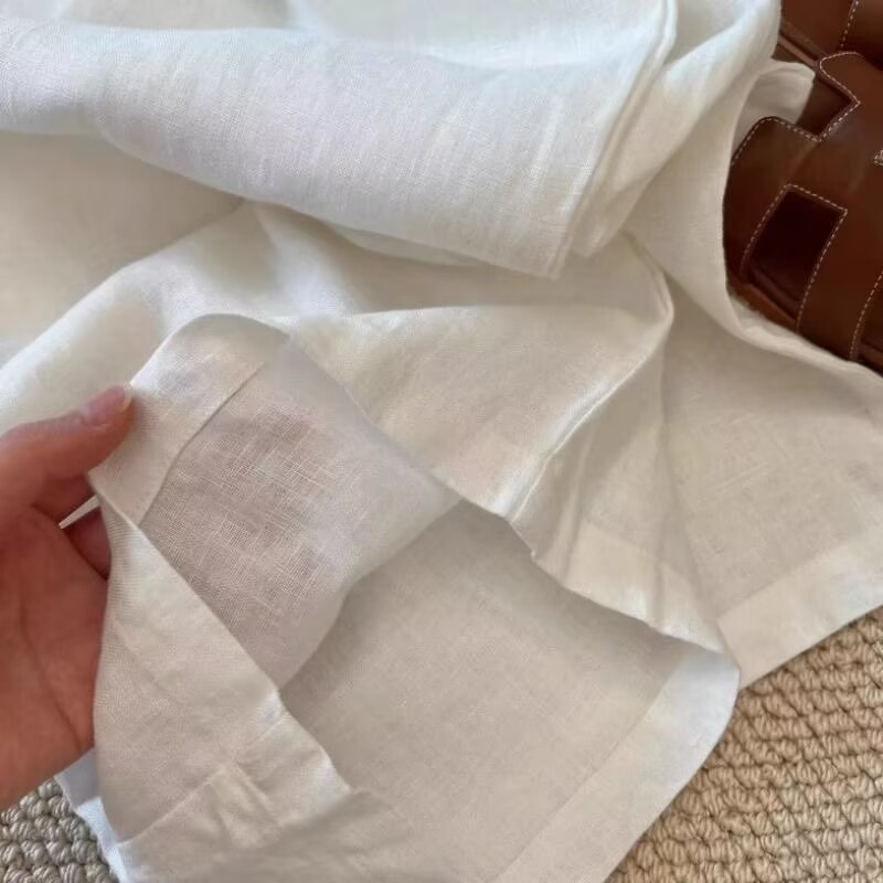 Setelan Celana Lebar dan Kemej - Linen Pant Wide ulasan dan harga
