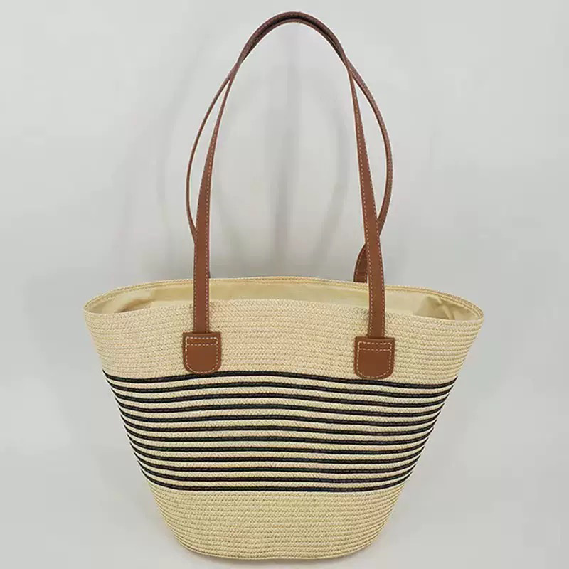 CLAREGQI Tas Jinjing Jerami Be - Tote Bag Beach ulasan dan harga