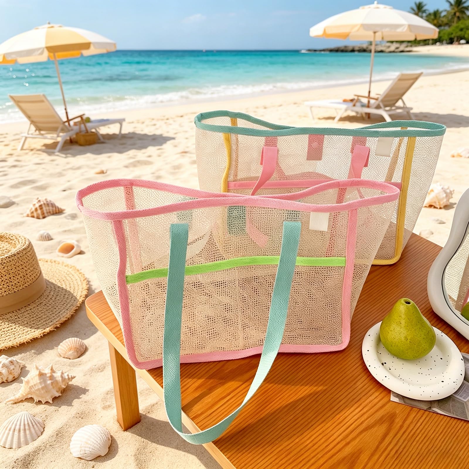 Tas Pantai untuk Wanita Tas Ji - Tote Bag Beach ulasan dan harga