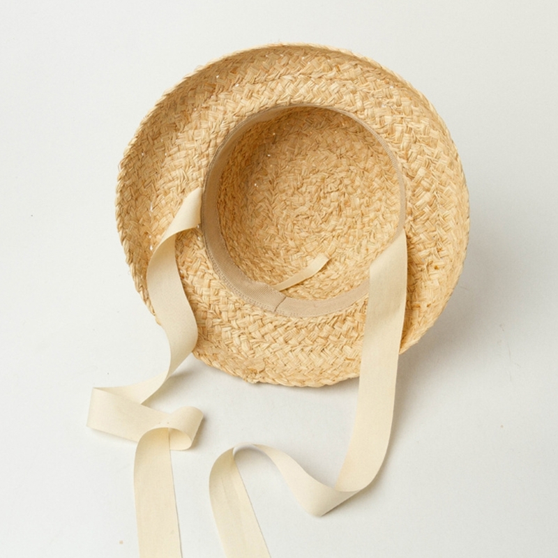 Topi anyaman tangan anak perem - Hat Floppy Wide ulasan dan harga