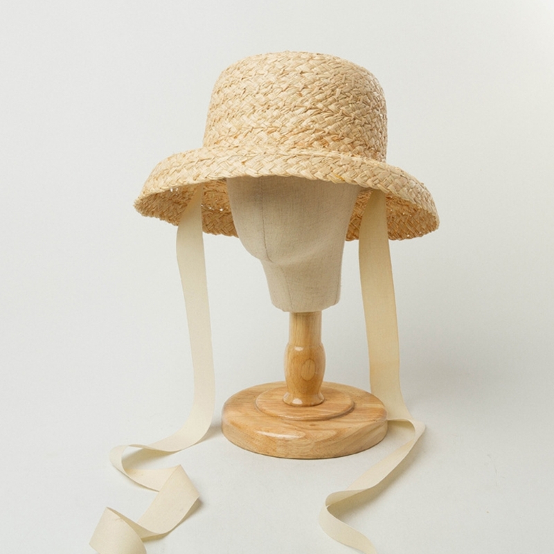 Topi anyaman tangan anak perem - Hat Floppy Wide ulasan dan harga