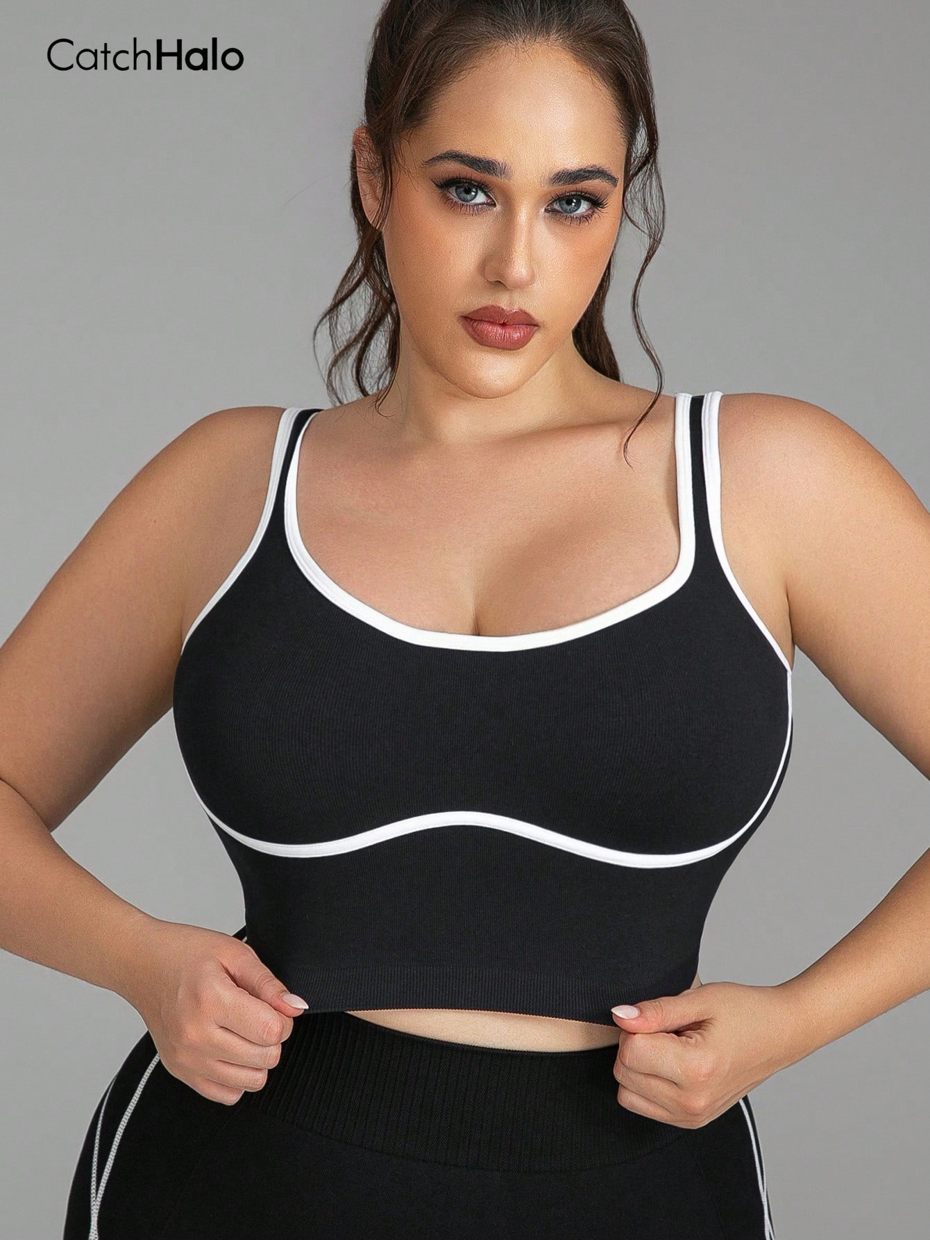 Bralette Seamless Plus Size Wa - Crop Top Crochet ulasan dan harga