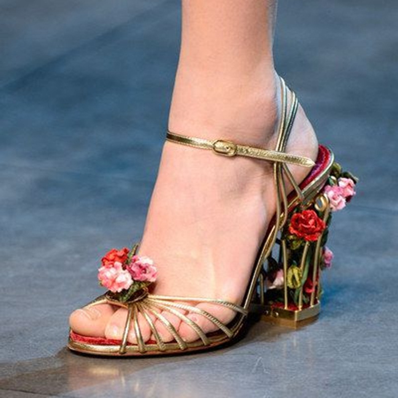 Sandal Wanita Sangkar Burung M - Sandal Strappy Heeled ulasan dan harga